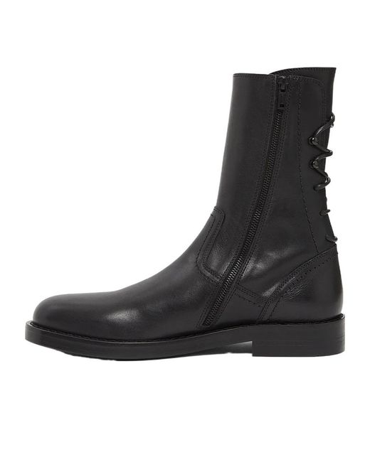 Ann Demeulemeester Black Heiko Ankle Boots for men
