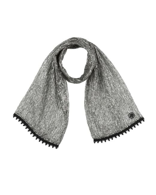 Tory Burch Gray Scarves And Foulards