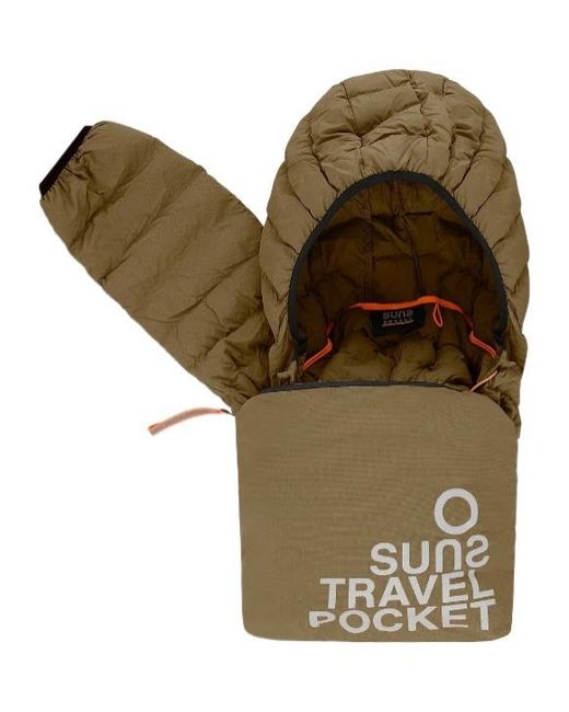 Sun 68 Green Quilted Jacket for men
