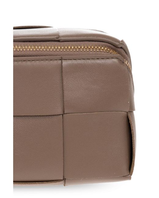 Bottega Veneta Brown Cassette Beauty Case
