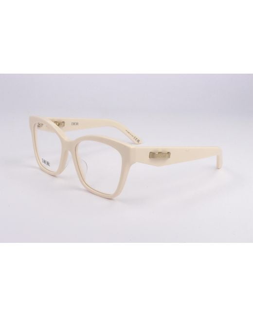 Dior White Full Frame Plain Mirror