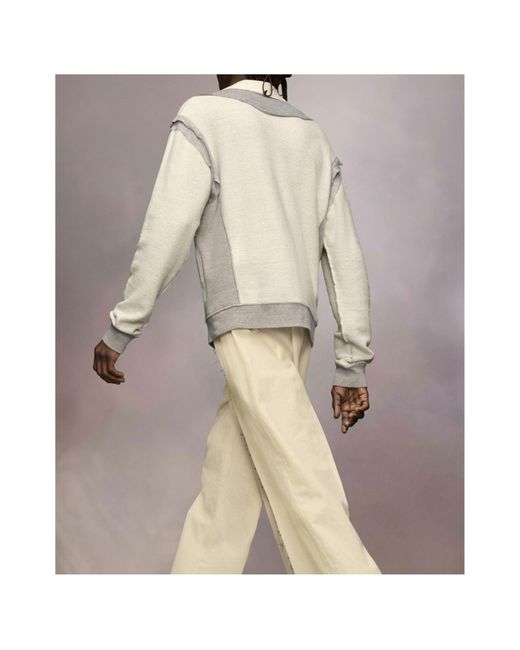 Maison Margiela White Décortiqué Sweatshirt