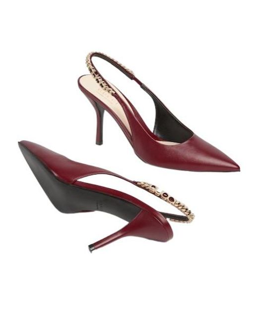 Gucci Pink Open-Heel Shoes