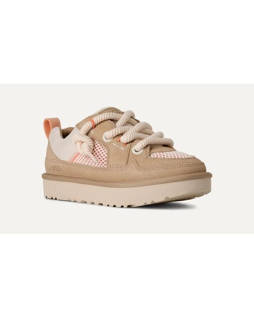 Ugg Multicolor Lo Lowmel Mesh Lace-Up Sneakers