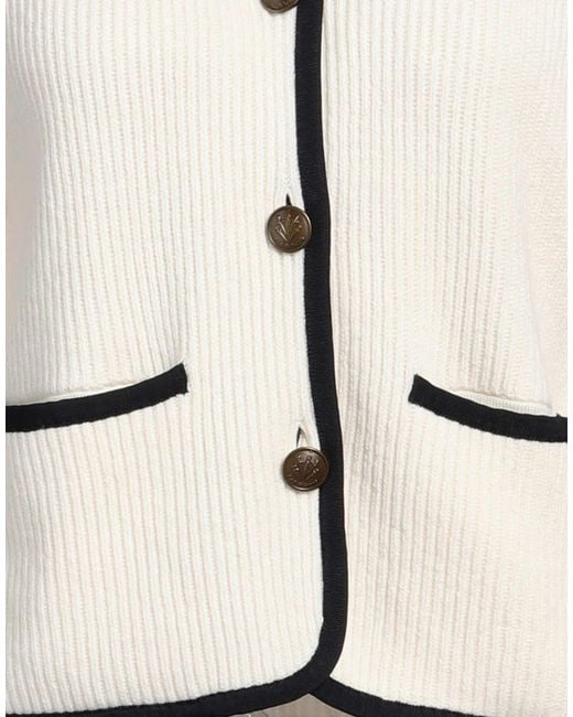 Rag & Bone Natural Twotone Knit Coat