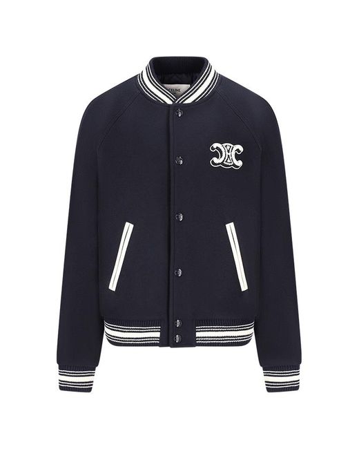 Céline Blue Bomber Jackets