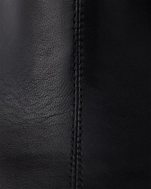 Prada Black Nappa Leather Booties