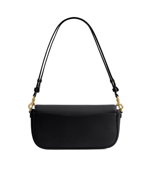 COACH Black Brook Flap Chain Bag