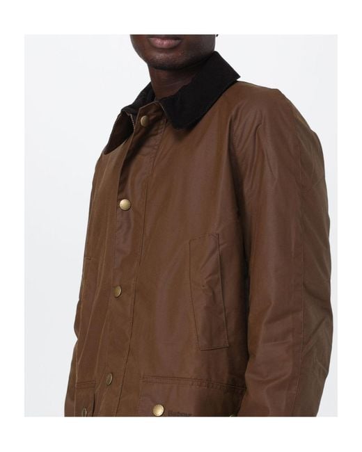 Barbour Brown Ashby Casual Jacket for men