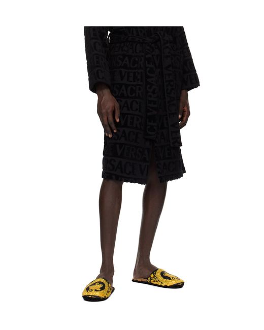 Versace Multicolor Open-Heeled Slippers for men