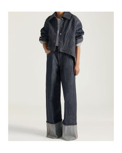 Givenchy Blue Trapeze Jacket