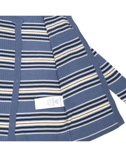 Max Mara Blue Long-Sleeve Knit Top