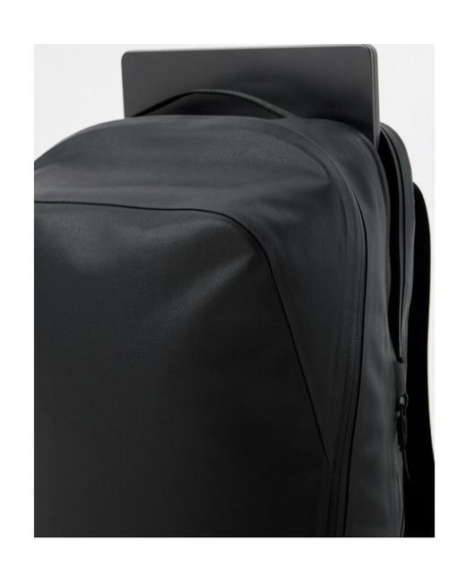 Veilance Black Anodic Backpack for men