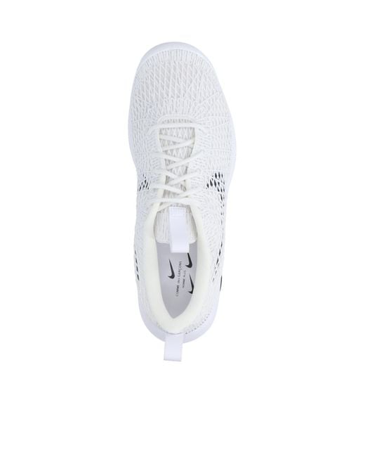 Comme des Garçons White Round-Toe Sneakers for men