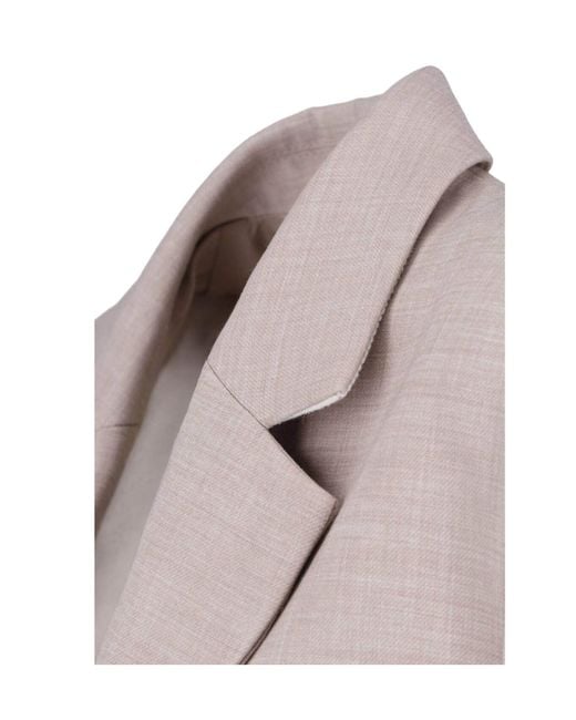 Calvin Klein Pink Single-Breasted Blazer