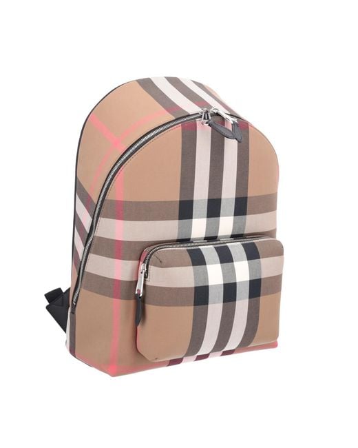 Burberry Multicolor Check Backpack