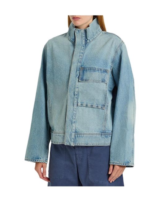 Nili Lotan Blue Versatile Denim Jacket