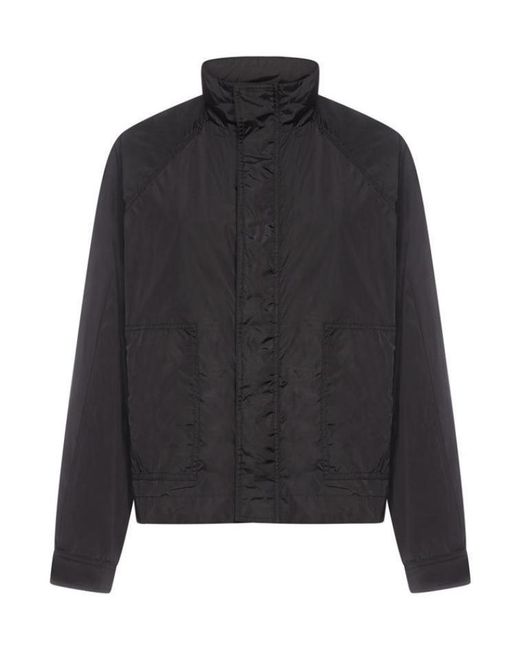 Ambush Black Logo-Print Hooded Jacket