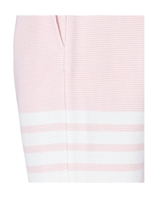 Thom Browne Pink 4-Bar Drawstring Sweatpants