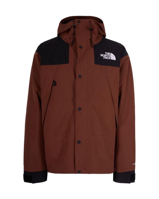 The North Face Brown Dryvent Mono Mountain Jacket for men