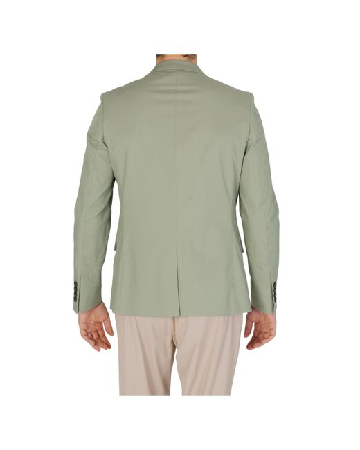 Antony Morato Green Single-Breasted Suit Jacket for men