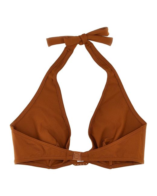 Eres Brown Navire Bikini Top