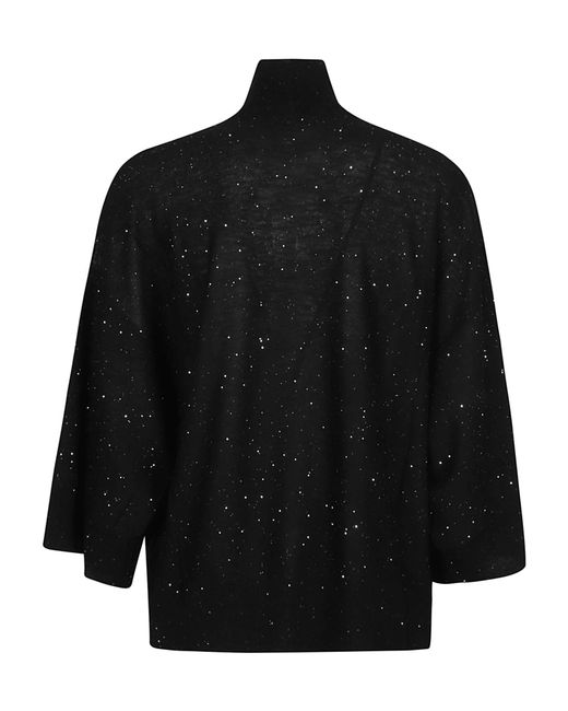 Fabiana Filippi Black Turtle Neck Sweater
