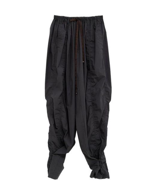 Lemaire Black Parachute Trousers