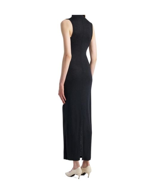 Khaite Black Demi Dress