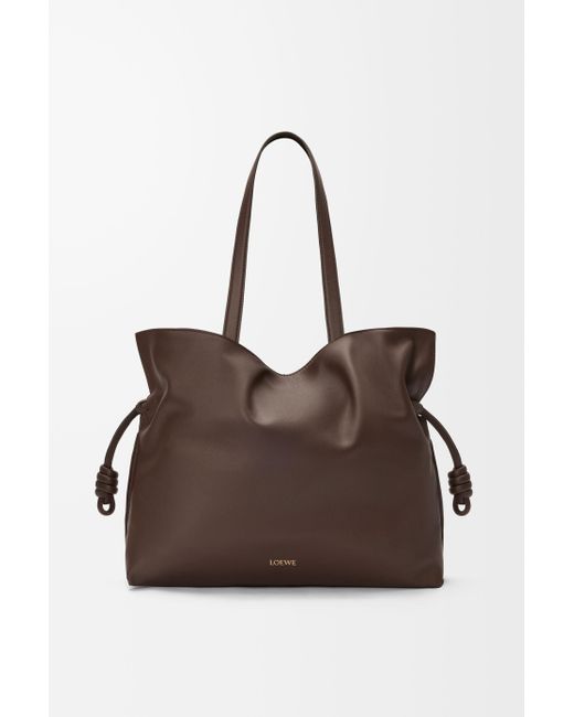 Loewe Brown Flamenco Large Shoulder Bag