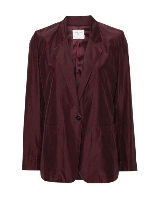 Forte_forte Purple Chic Boxy Jacket