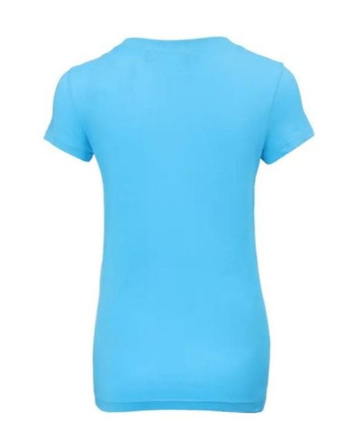 Moschino Blue Logo Detail T-Shirt