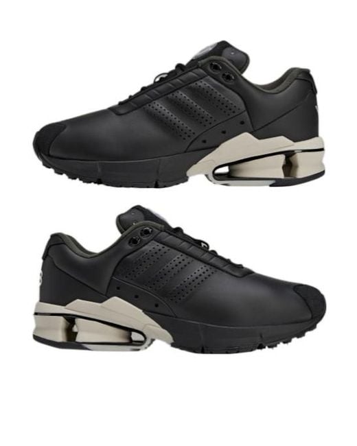 Y-3 Black A3 Lace-Up Sneakers for men