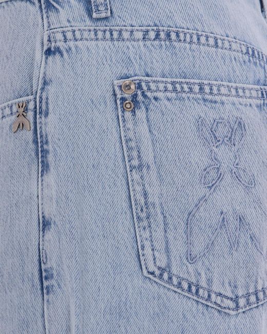 Patrizia Pepe Blue Wide-Leg Jeans