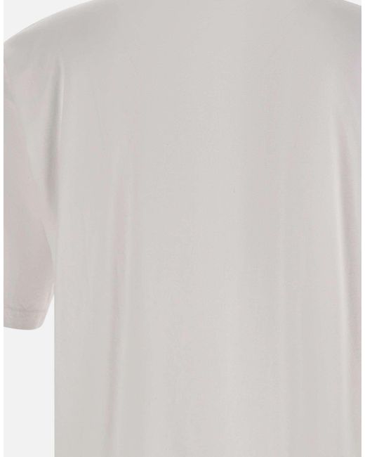 Aspesi White Wrong Graphic T-Shirt for men