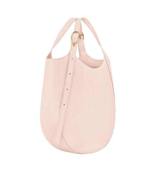 Longchamp Pink Le Foulonne Xl Tote Bag