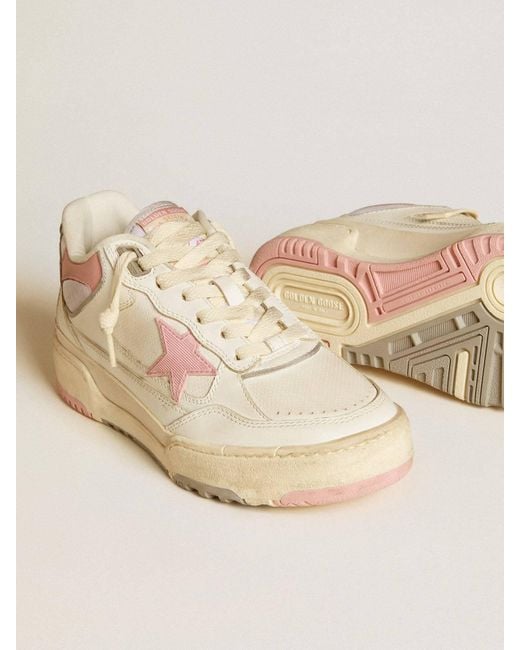 Golden Goose Deluxe Brand Natural Sneakers