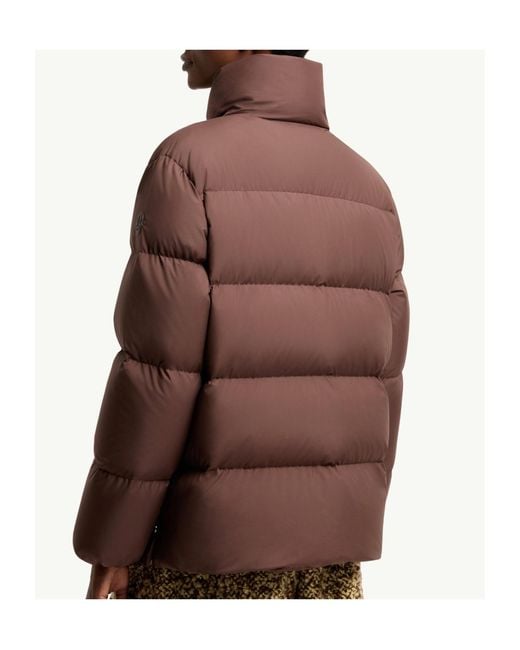 Moncler Brown Vivantesse Short Down Jacket