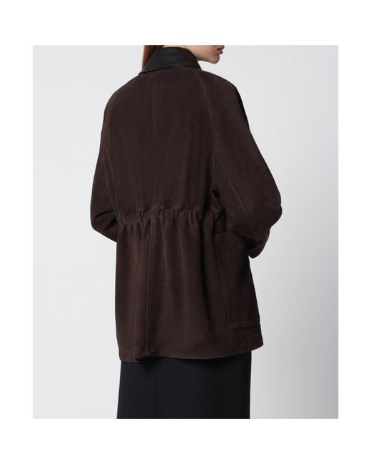 Nour Hammour Black Collared Jacket