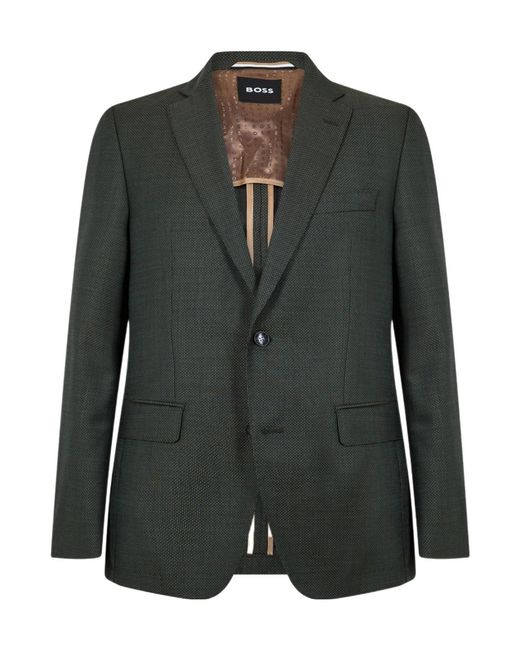 Boss Black Single-Breasted Blazer for men