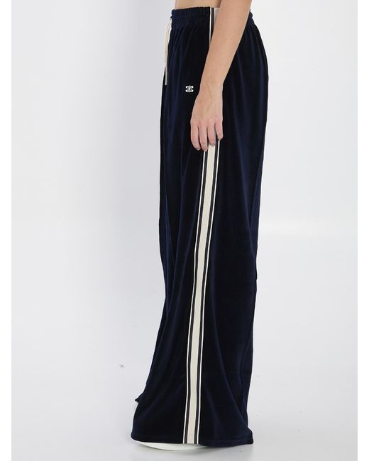 Céline Blue Triomphe Jogging Trousers
