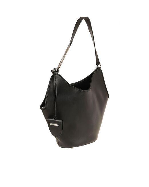 Dondup Black Top-Handle Handbag