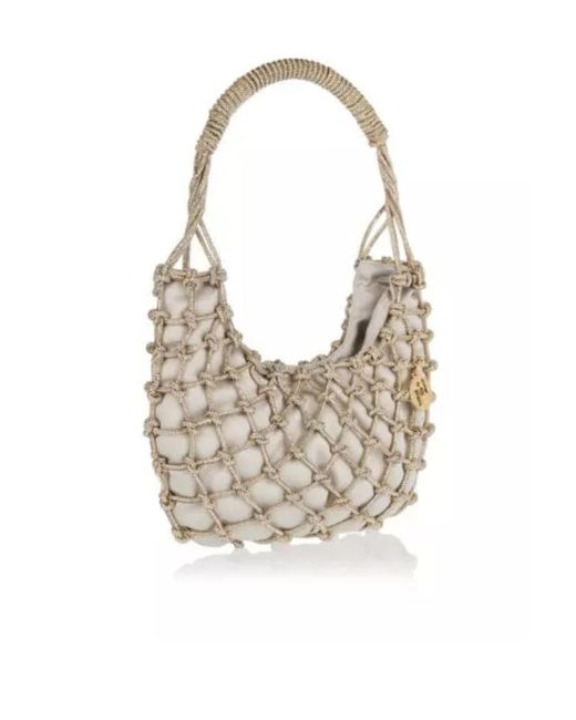 Rosantica White Nodi Shoulder Bag