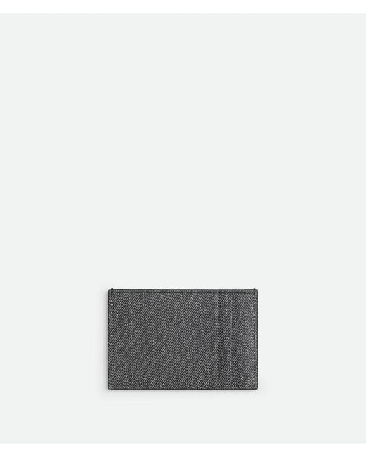 Bottega Veneta Gray Cassette Credit Card Case for men