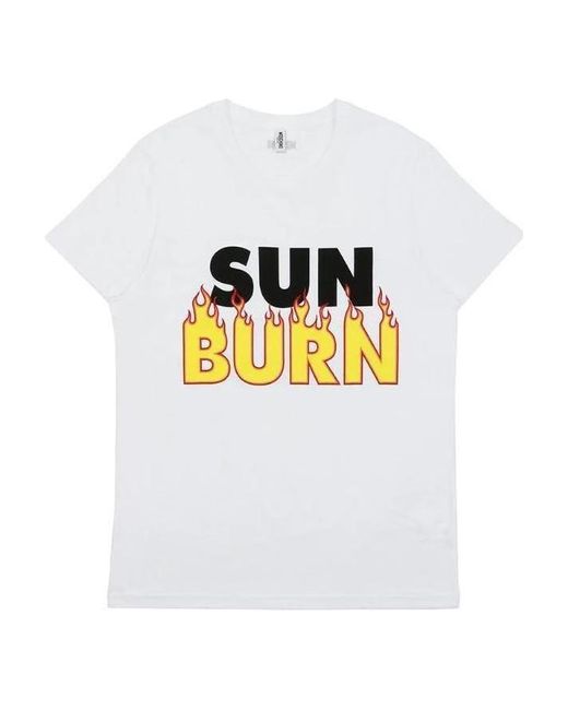 Moschino White Short-Sleeved T-Shirt for men