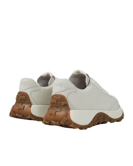 Camper White Drift Trail Low-Top Sneakers