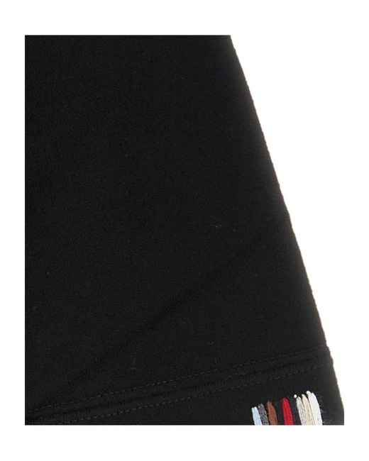 Extreme Cashmere Black Short-Sleeved T-Shirt for men
