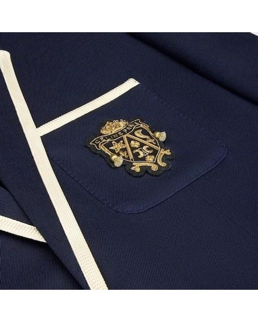 Céline Blue Blason Classic Jacket for men