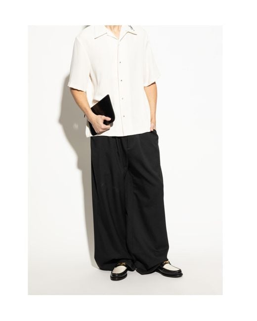 Amiri Black Ma Chain Loafers for men