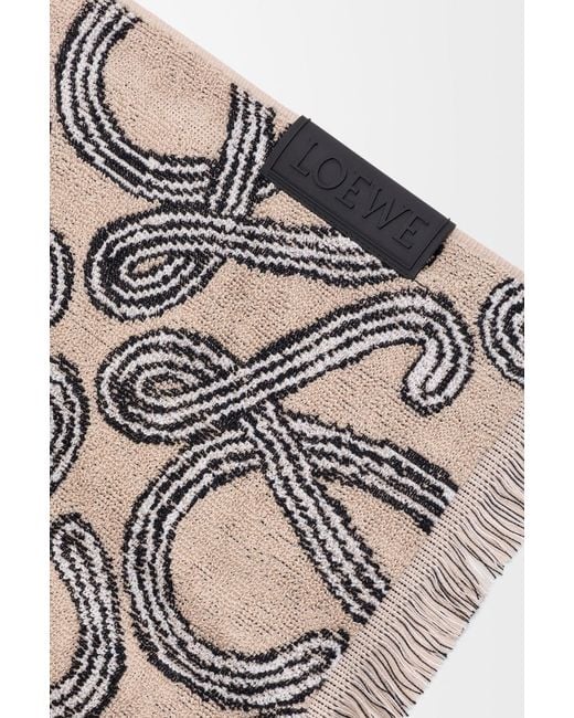 Loewe Multicolor Fringed Towel